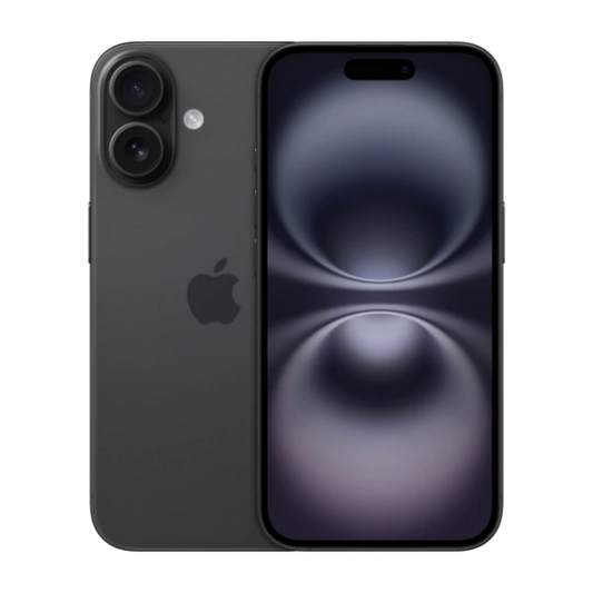 iPhone 16 128 GB, sort