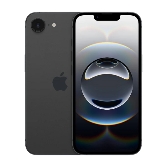 iPhone 16e 128 GB, sort