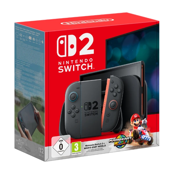 Switch 2 spillekonsol - Mario Kart World bundle