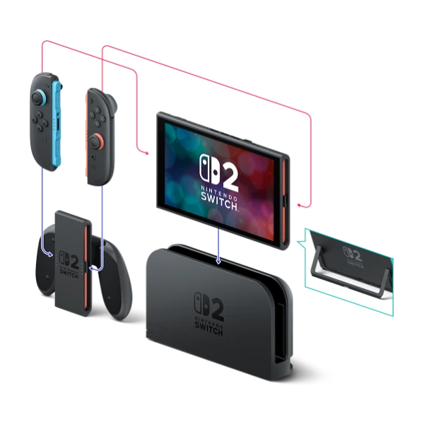 Switch 2 spillekonsol - Mario Kart World bundle